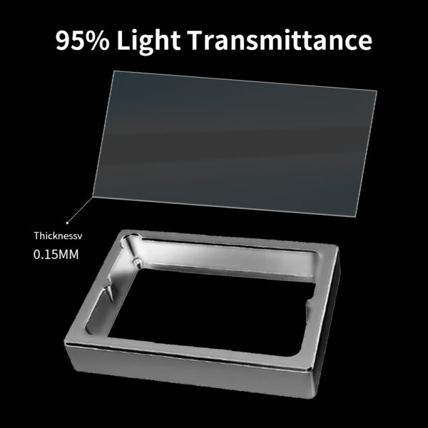 7PCS FEP Film,Release Films for Photon Mono X，Mono X2, Mono X 6K，ELEGOO Mars 4, Mars 4 Ultra, Saturn, Saturn S, M3, M3 Plus, Sonic Mini 8K, Mighty 4K 3D Printer,260 x 200 x 0.15mm - 图片 2